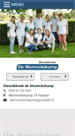 Mobile Screenshot of dierenkliniekdemonnickskamp.nl
